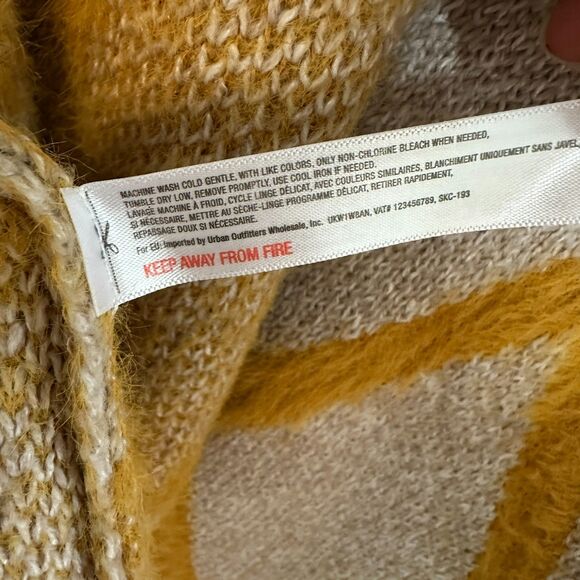 Anthropologie Akemi + Kin Sedona Textured Diamond Kimono Cardigan NWT One Size - Picture 6 of 9